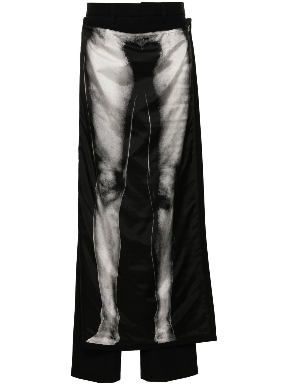 Jean Paul Gaultier The Body Marinière trousers - Black von Jean Paul Gaultier