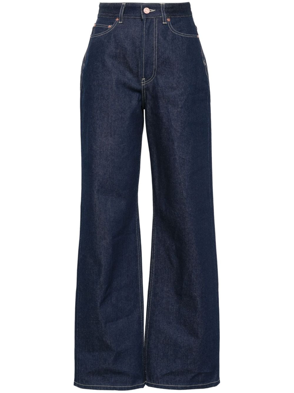 Jean Paul Gaultier The Conical cotton jeans - Blue von Jean Paul Gaultier