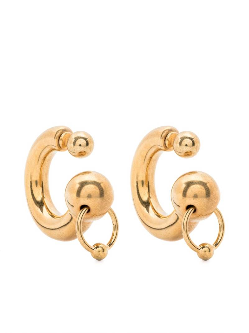 Jean Paul Gaultier The Ring earrings - Gold von Jean Paul Gaultier