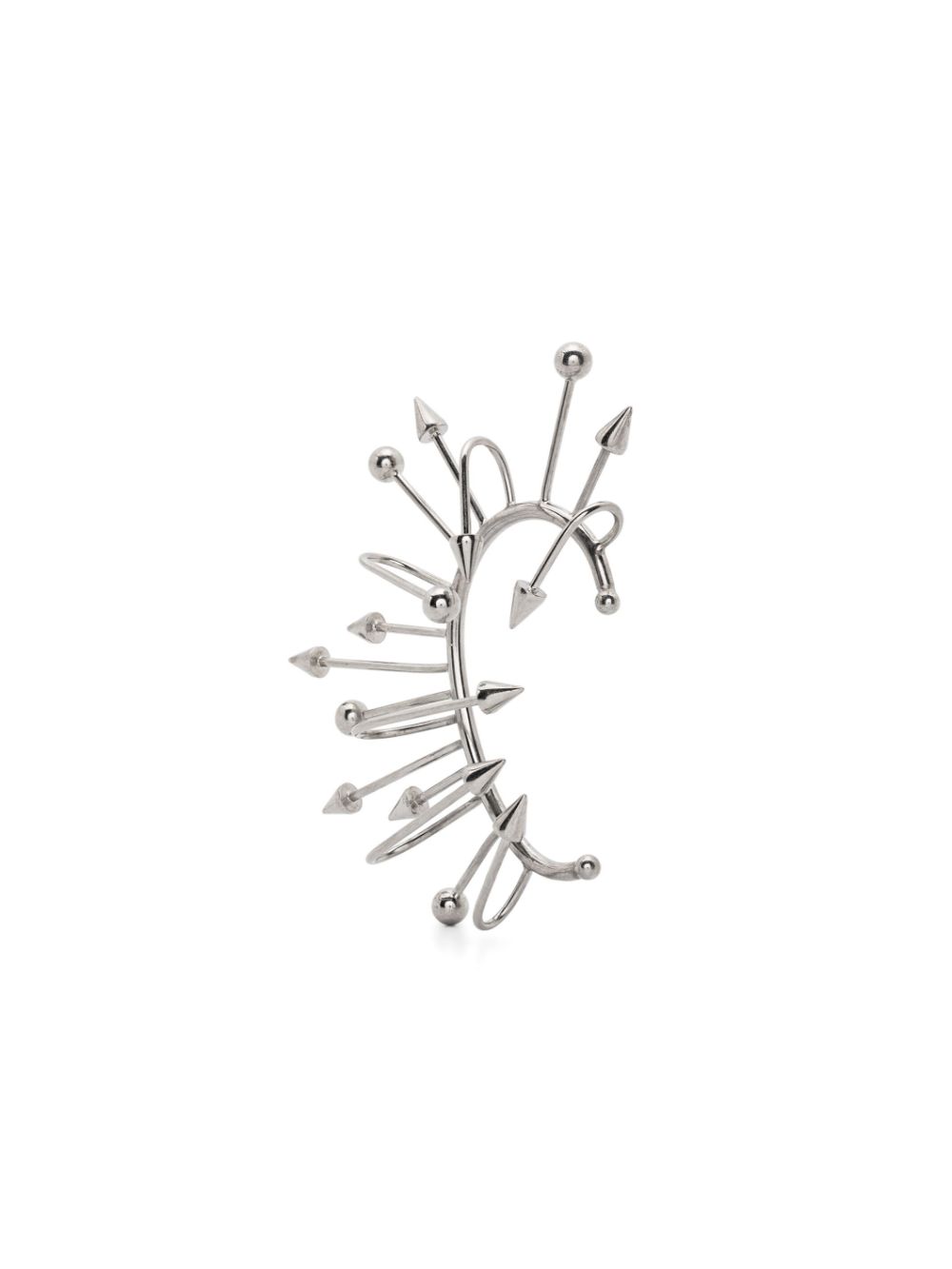 Jean Paul Gaultier The Spike ear cuff - Silver von Jean Paul Gaultier