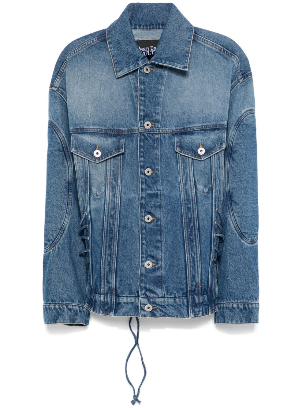 Jean Paul Gaultier lace-up jacket - Blue von Jean Paul Gaultier