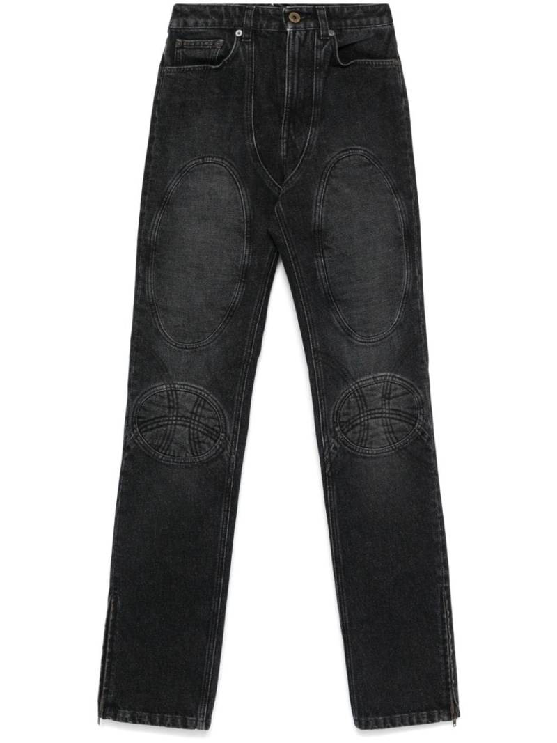 Jean Paul Gaultier lace-up jeans - Black von Jean Paul Gaultier