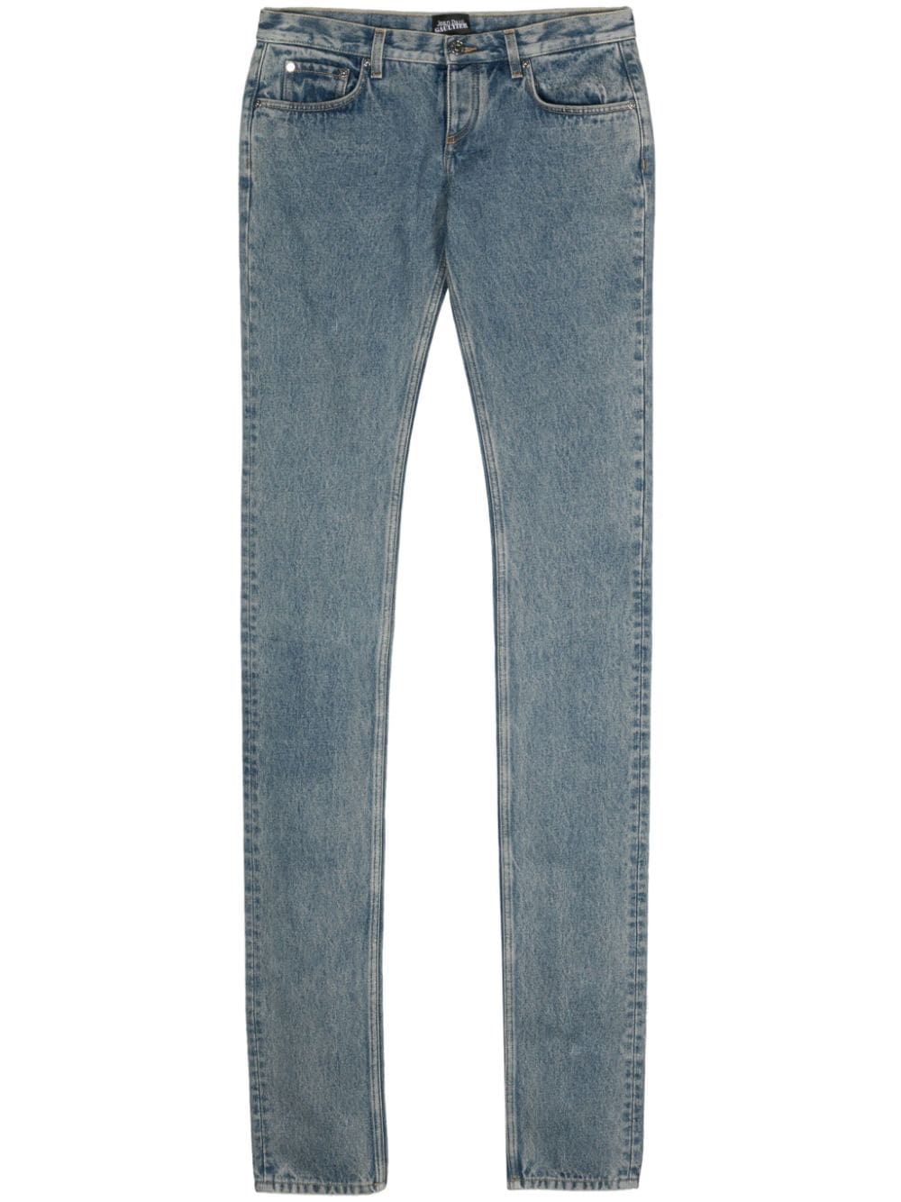 Jean Paul Gaultier low-rise straight jeans - Blue von Jean Paul Gaultier