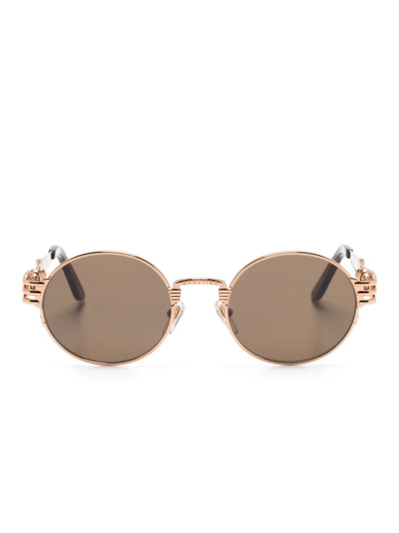 Jean Paul Gaultier round-frame sunglasses - Gold von Jean Paul Gaultier