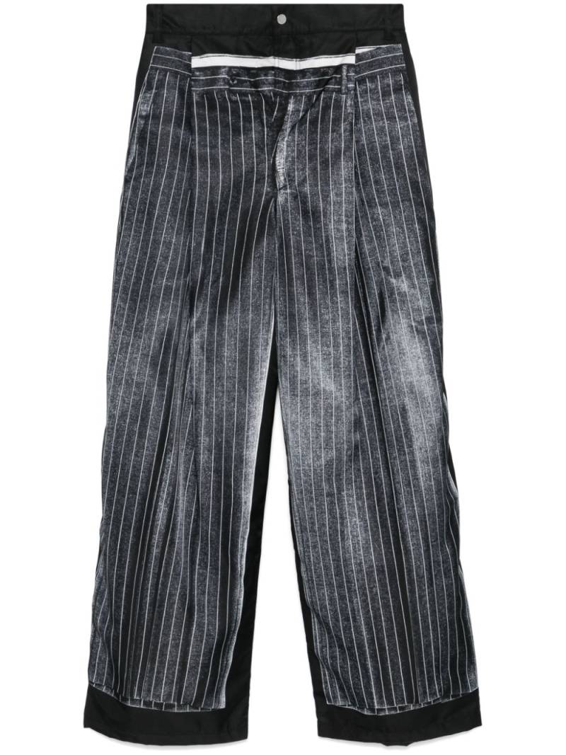 Jean Paul Gaultier trompe-l'oeil trousers - Black von Jean Paul Gaultier