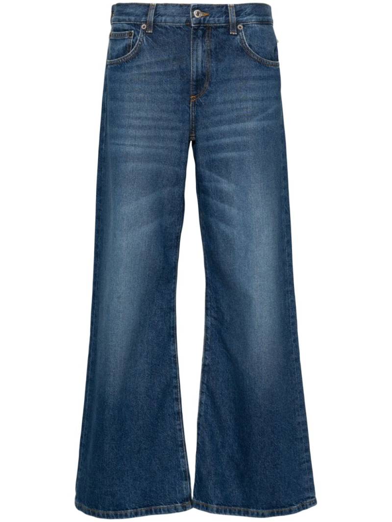 Jeanerica Kyoto low-rise wide-leg jeans - Blue von Jeanerica