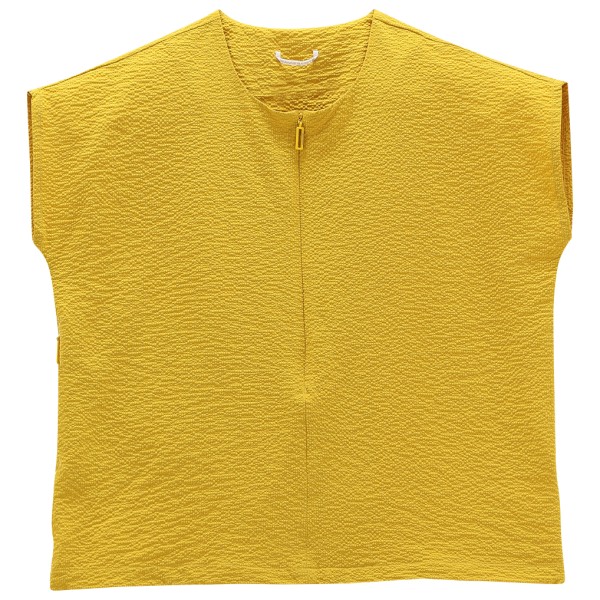 Jeanne Baret - Women's Sunflower Short-Sleeved Blouse - T-Shirt Gr 42 gelb von Jeanne Baret