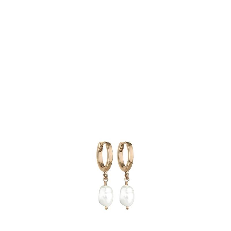 Ohrringe Damen Gold ONE SIZE von Jeberg Jewellery