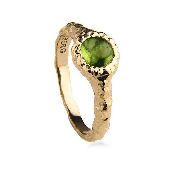 Ring Mit Stein Damen Gold 52 von Jeberg Jewellery