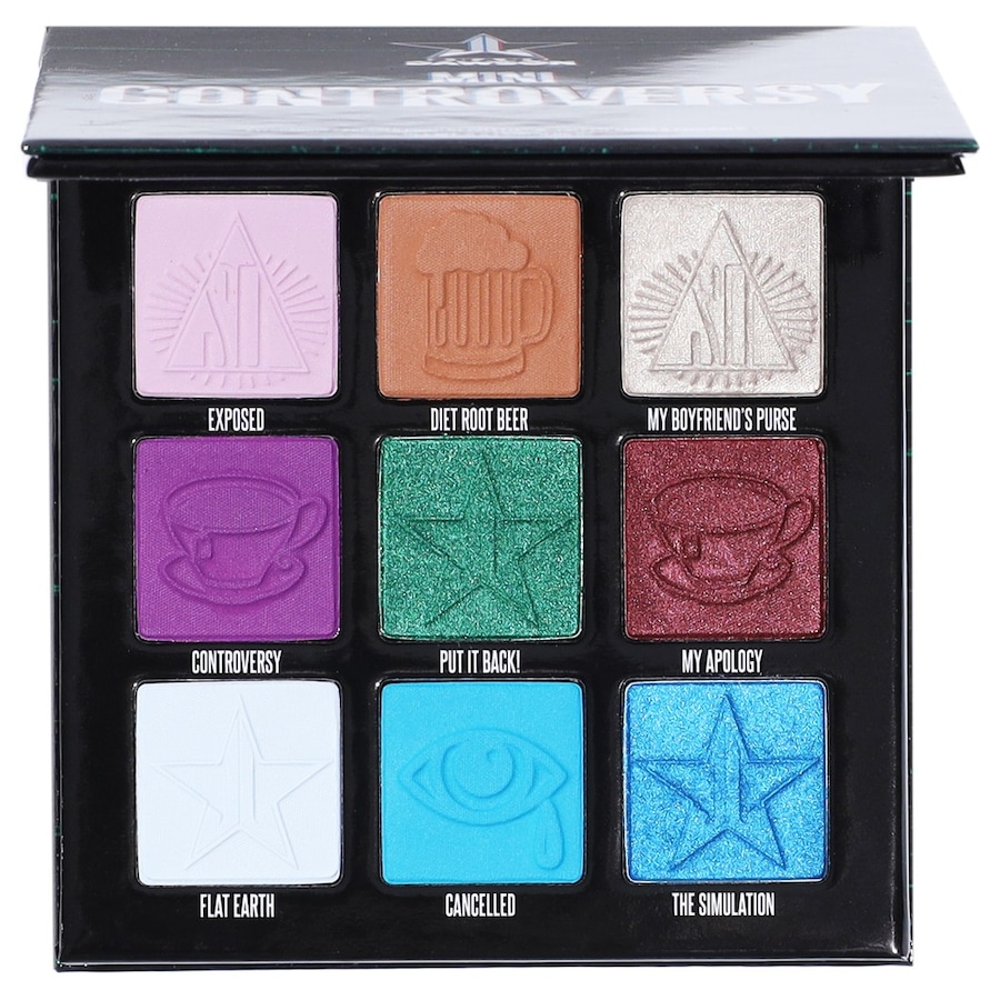 Jeffree Star  Jeffree Star Mini Controversy Emerald Edition lidschatten 12.0 ml von Jeffree Star