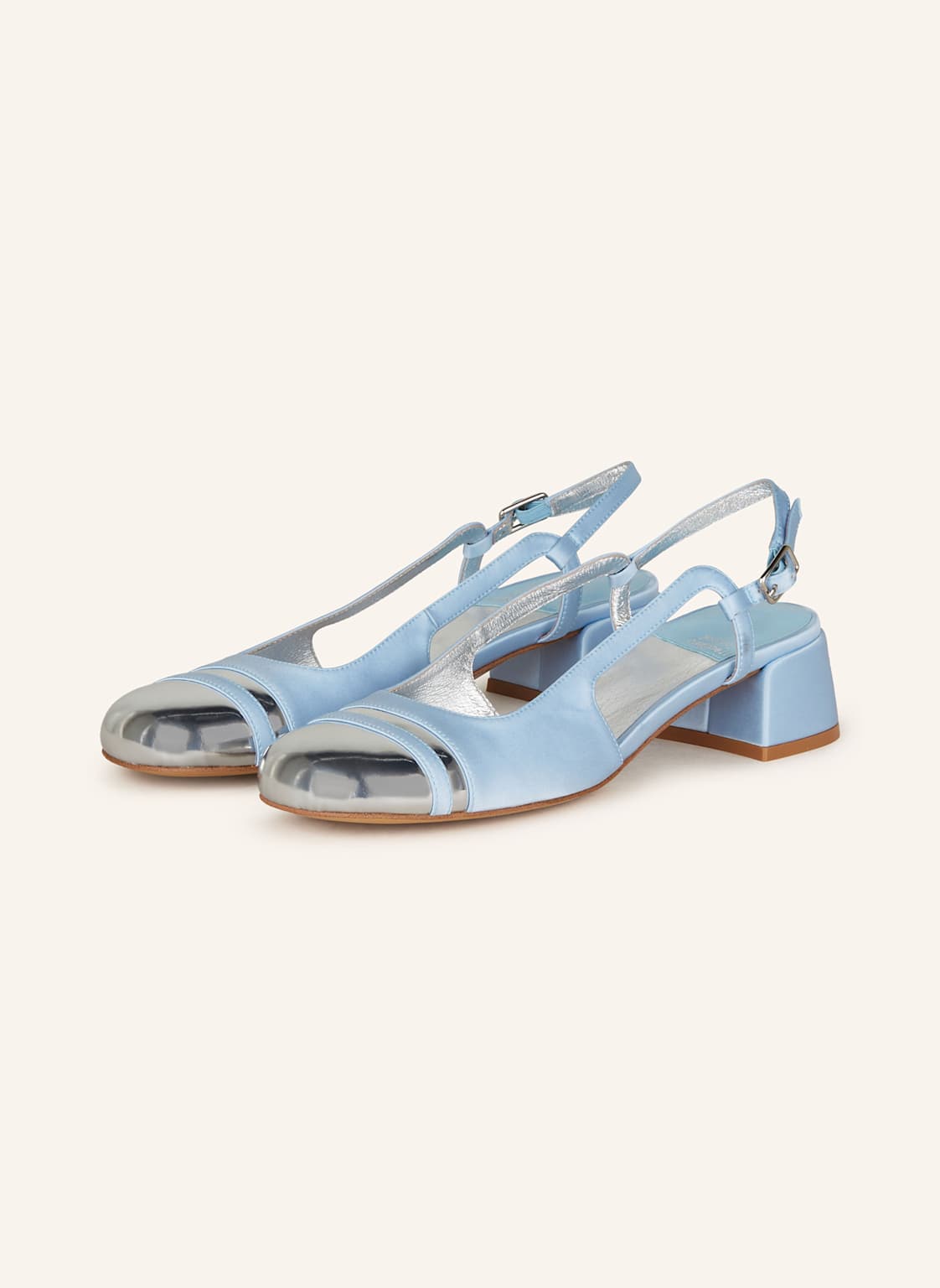 Jeffrey Campbell Slingpumps Seize-Cp blau von Jeffrey Campbell