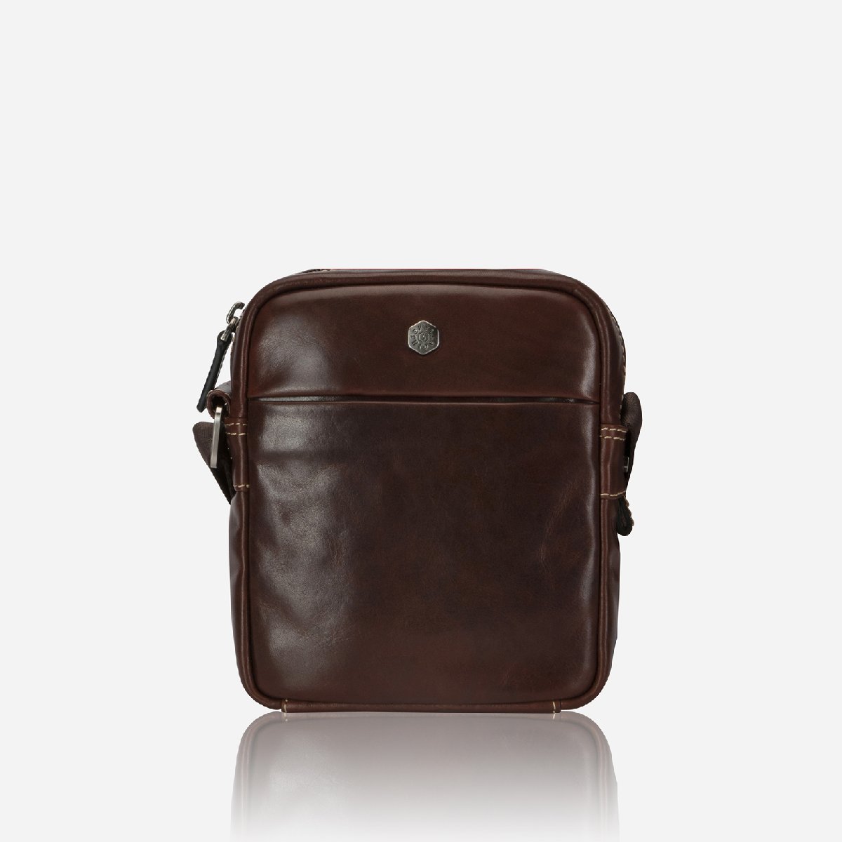 Kompakte Crossbody Organizer Tasche in Mocha von Jekyll & Hide