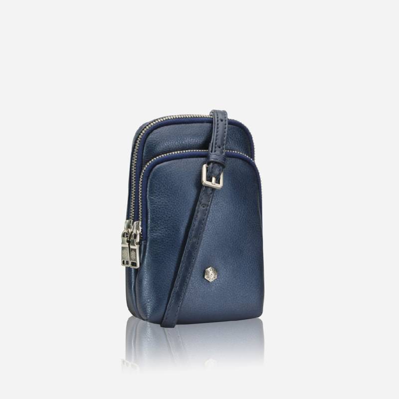 Ladies Small Sling Bag in Metallic Indigo von Jekyll & Hide