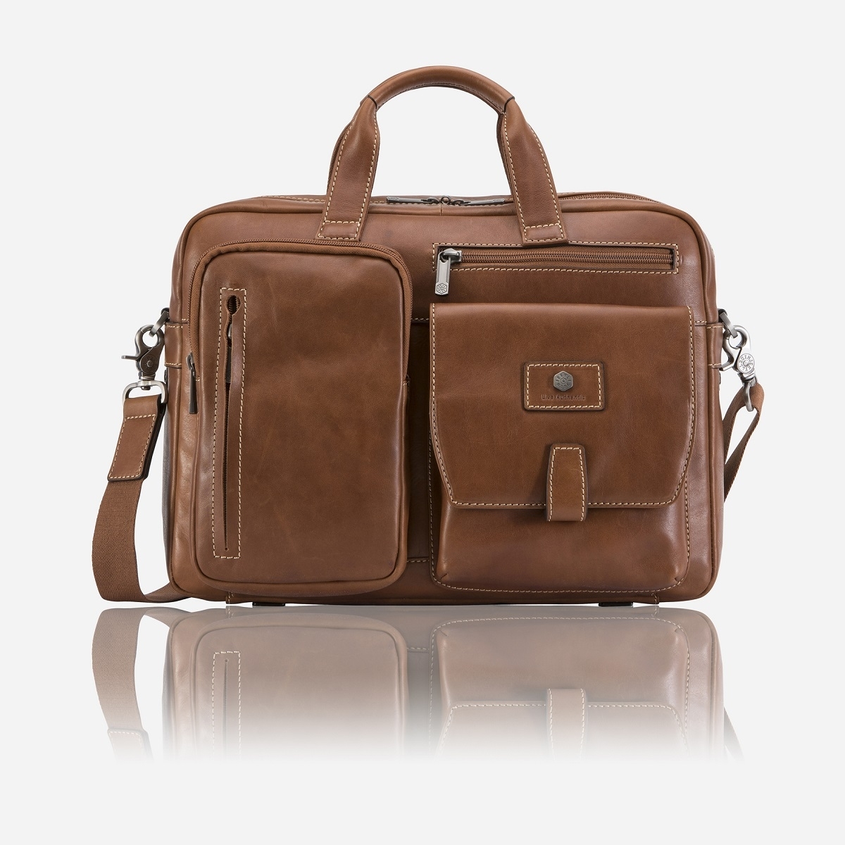 Montana - 15" RFID Laptop Aktentasche in Colt Montana - 15" RFID Laptop Aktentasche in Colt von Jekyll & Hide