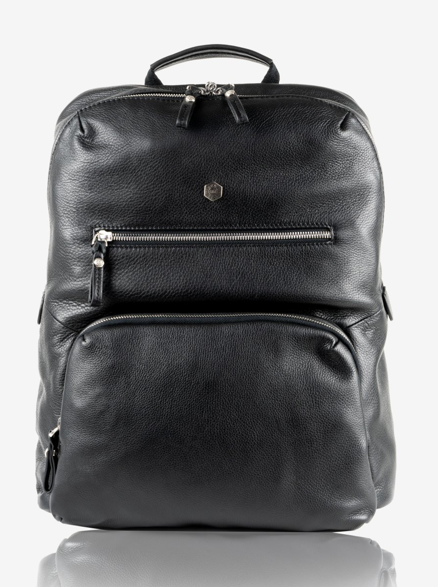 NEW Berlin - Backpack aus Leder in Schwarz von Jekyll & Hide