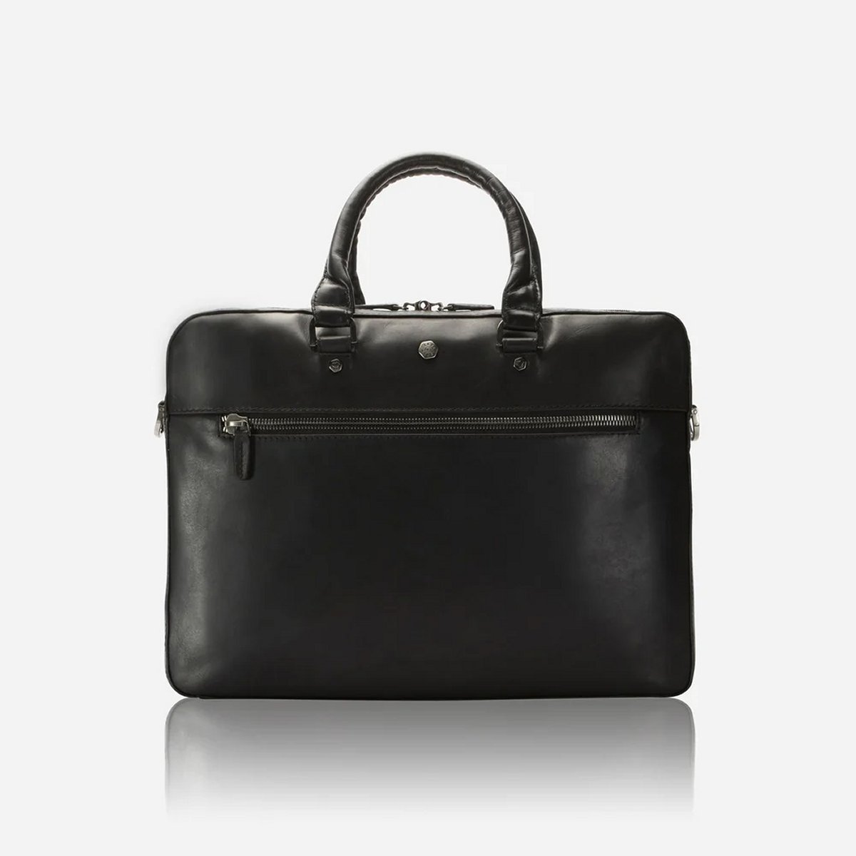 Oxford - 15" RFID Slim Aktentasche in Schwarz Oxford - 15" RFID Slim Aktentasche in Schwarz von Jekyll & Hide