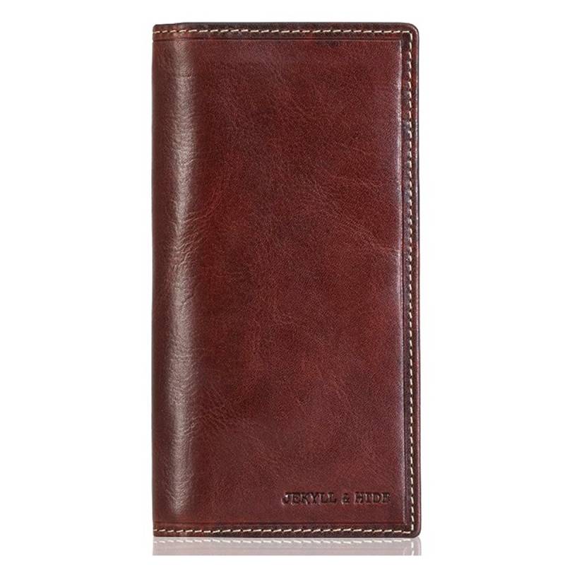 Oxford - Large Travel & Mobile Wallet in Coffee von Jekyll & Hide