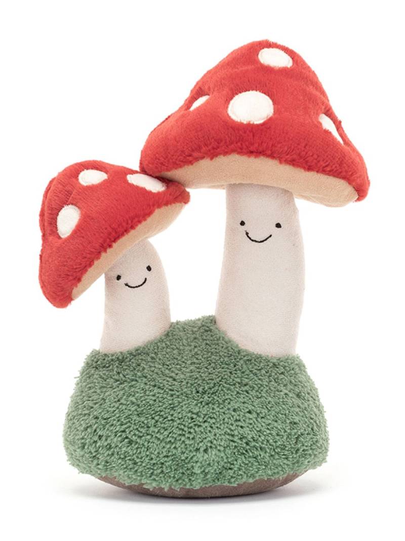 Jellycat Amuseables Pair of Toadstools plushie - Red von Jellycat