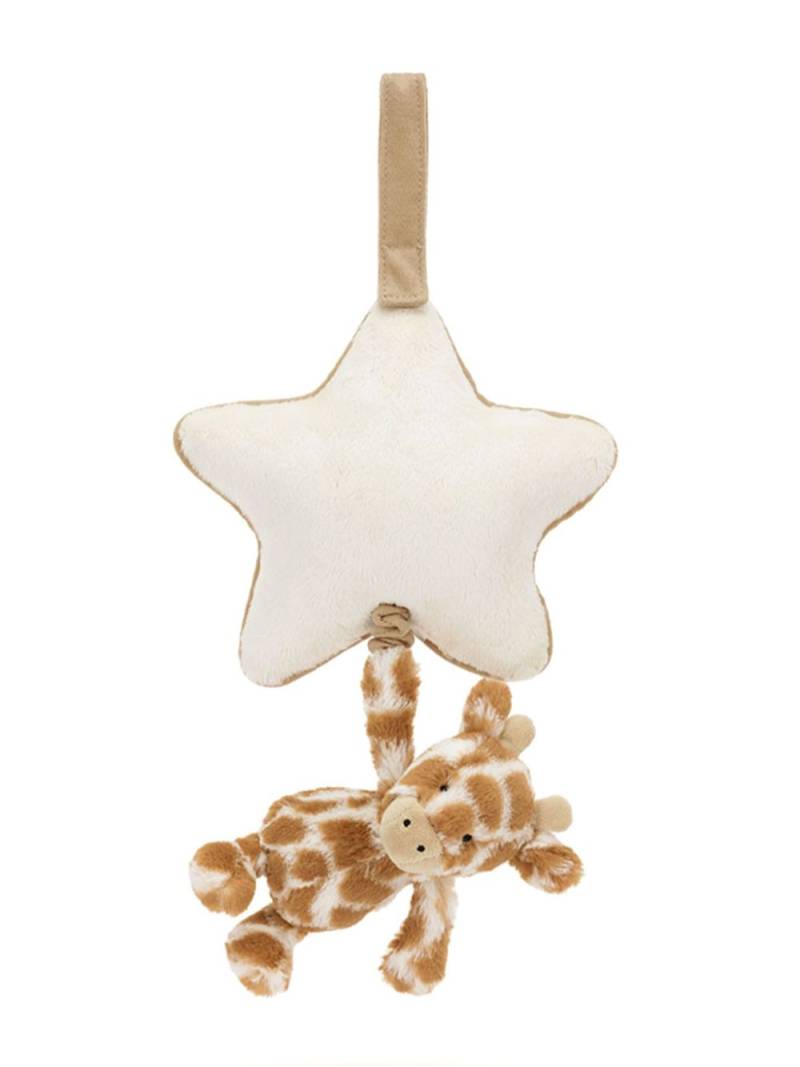 Jellycat Bashful Giraffe musical pull - White von Jellycat