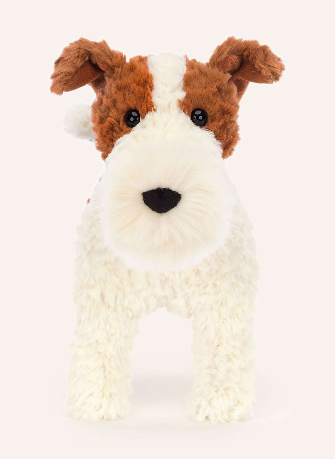 Jellycat Hund-Kuscheltier Hector Fox Terrier braun von Jellycat