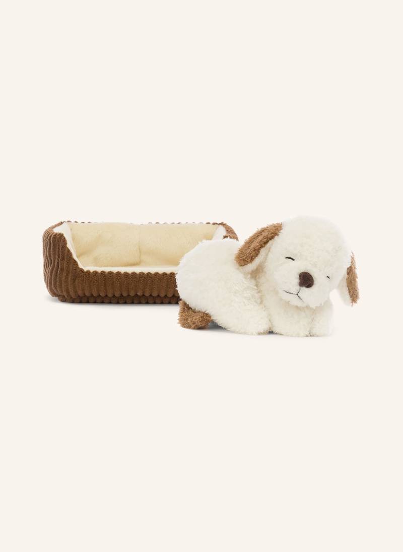 Jellycat Hund-Kuscheltier Napping Nipper weiss von Jellycat