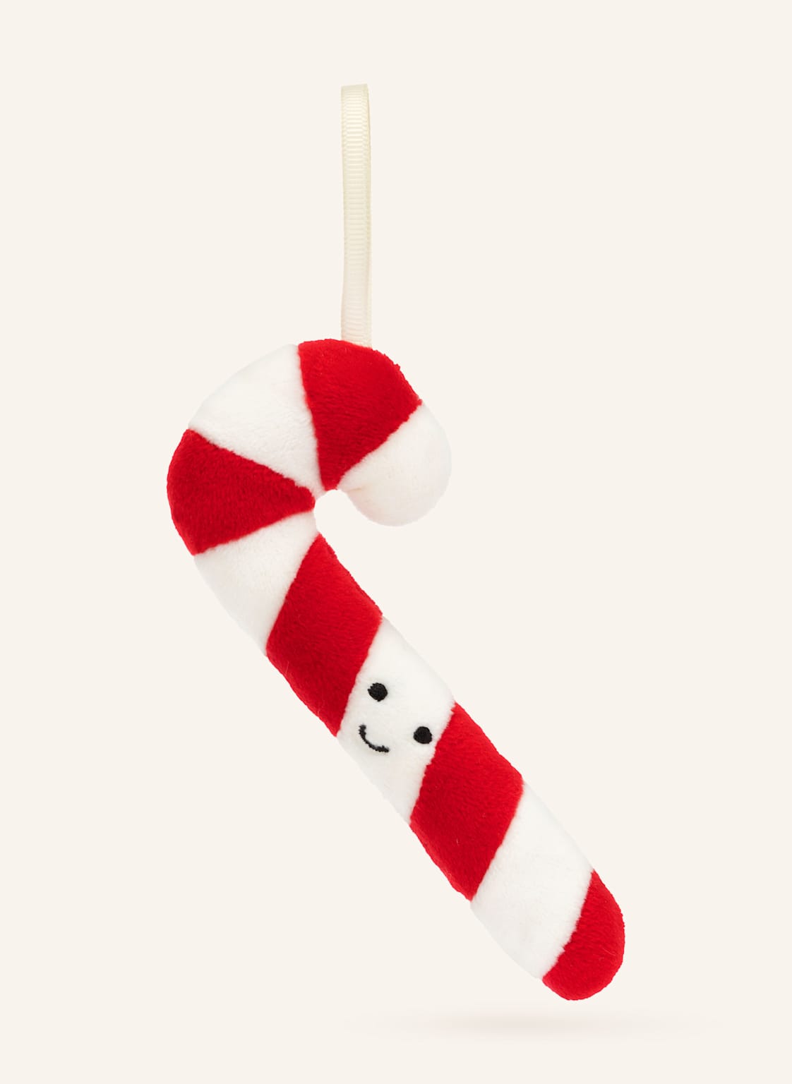 Jellycat Plüsch-Anhänger Festive Folly Candy Cane rot von Jellycat