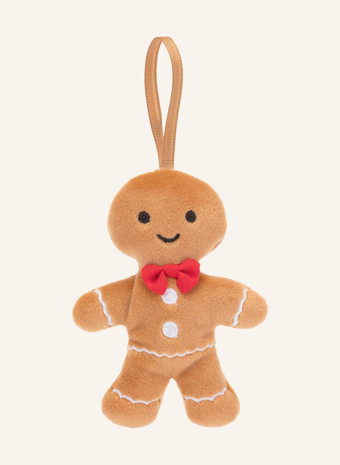 Jellycat Plüsch-Anhänger Festive Folly Gingerbread Fred braun von Jellycat