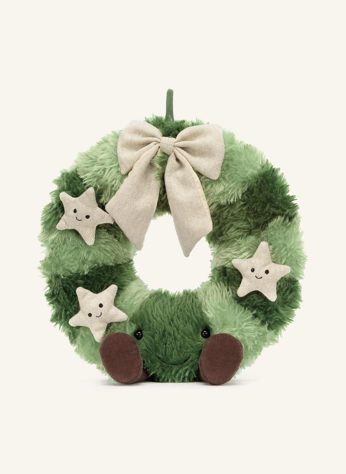 Jellycat Plüsch-Spielzeug Amuseable Nordic Spruce Wreath gruen von Jellycat