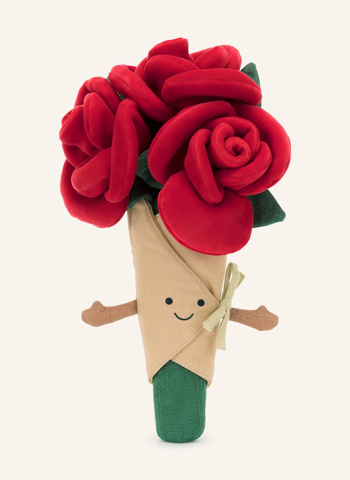 Jellycat Plüsch-Spielzeug Amuseables Rose Bouquet rot von Jellycat