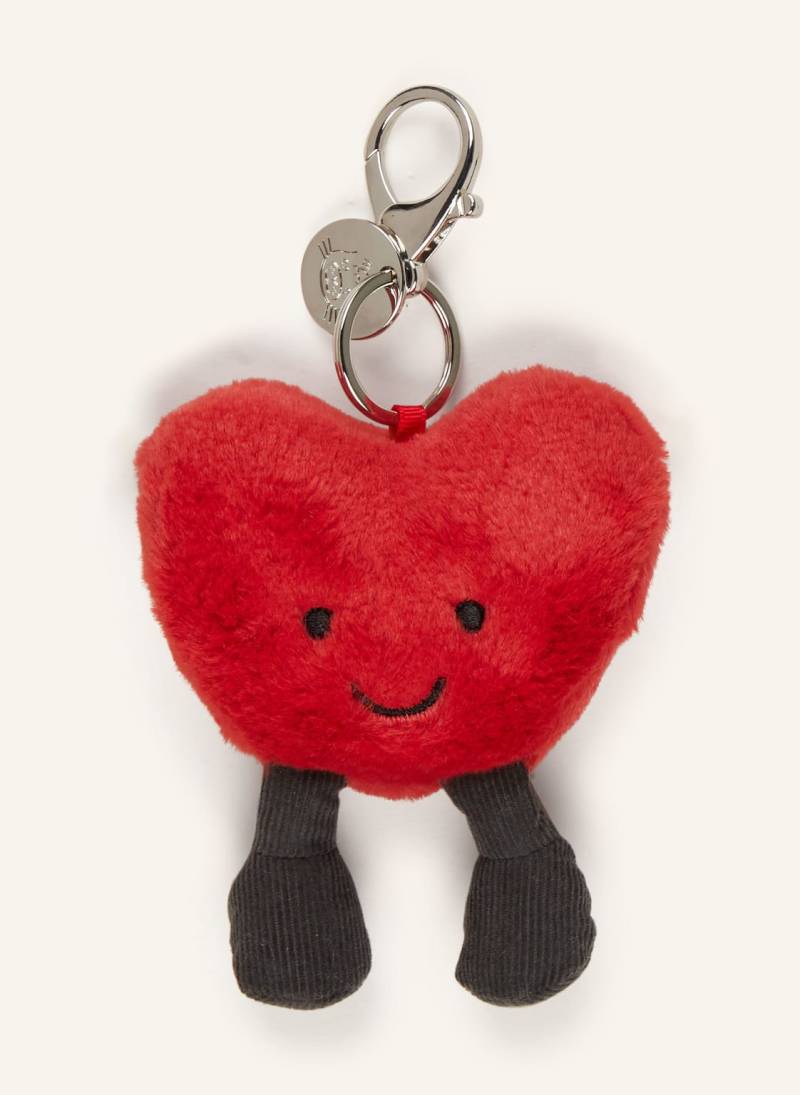 Jellycat Schlüssel- Und Taschenanhänger Amuseables Heart rot von Jellycat