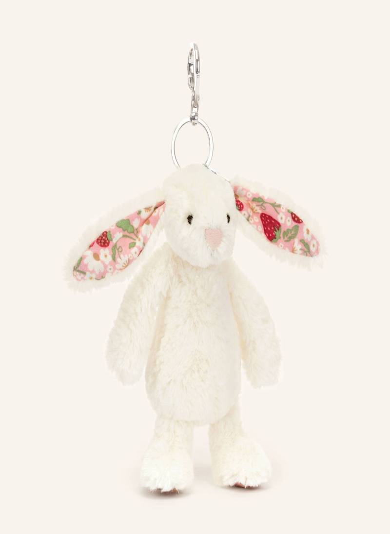 Jellycat Schlüssel- Und Taschenanhänger Blossom Cream Bunny Berry weiss von Jellycat