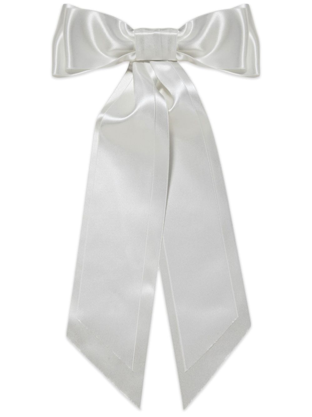 Jennifer Behr Agatha bow - White von Jennifer Behr