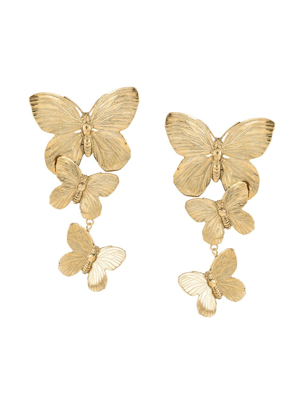 Jennifer Behr Alessandra butterfly earrings - Gold von Jennifer Behr