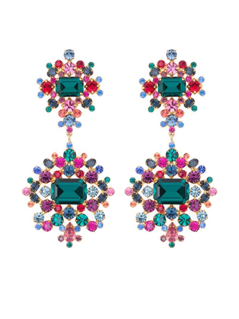 Jennifer Behr Angelica earrings - Green von Jennifer Behr