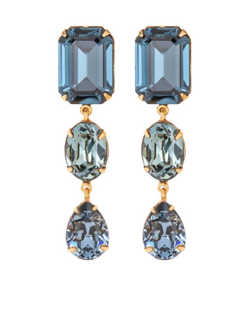 Jennifer Behr Aviva earrings - Blue von Jennifer Behr