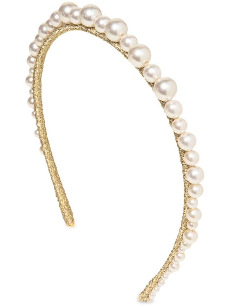 Jennifer Behr Belladonna headband - Gold von Jennifer Behr