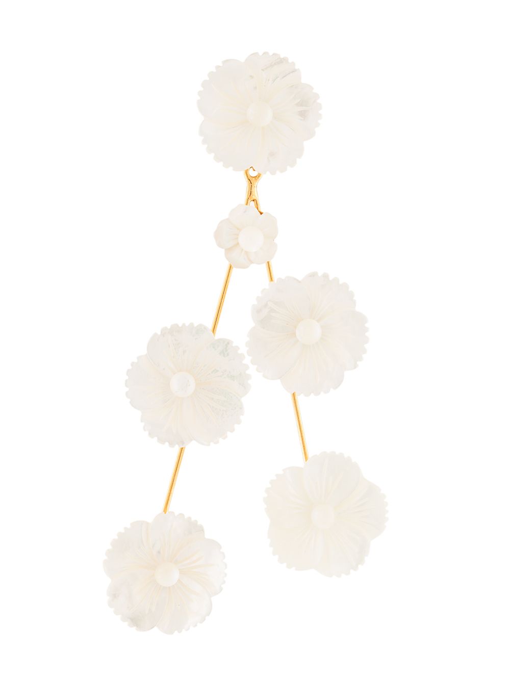 Jennifer Behr Coralia earrings - White von Jennifer Behr