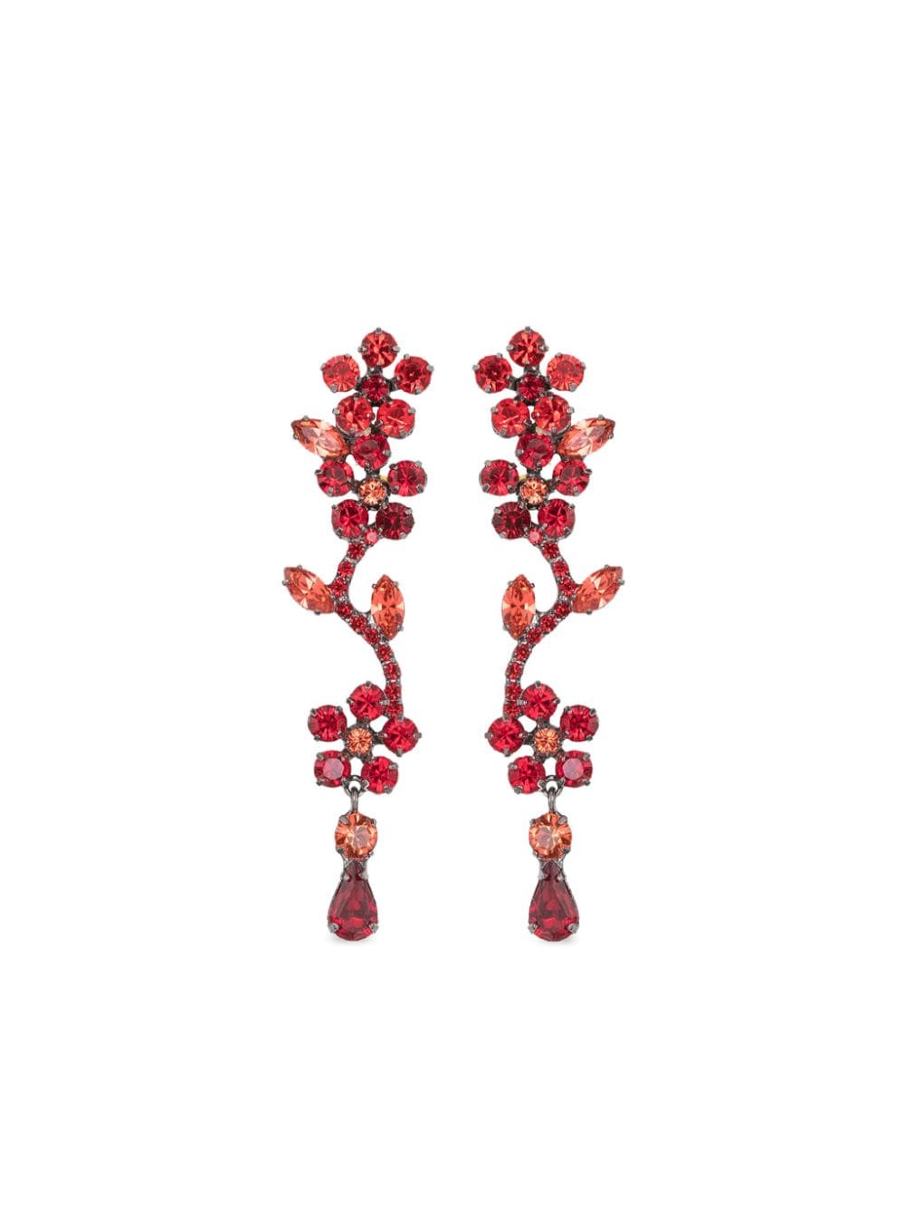 Jennifer Behr Dania earrings - Red von Jennifer Behr