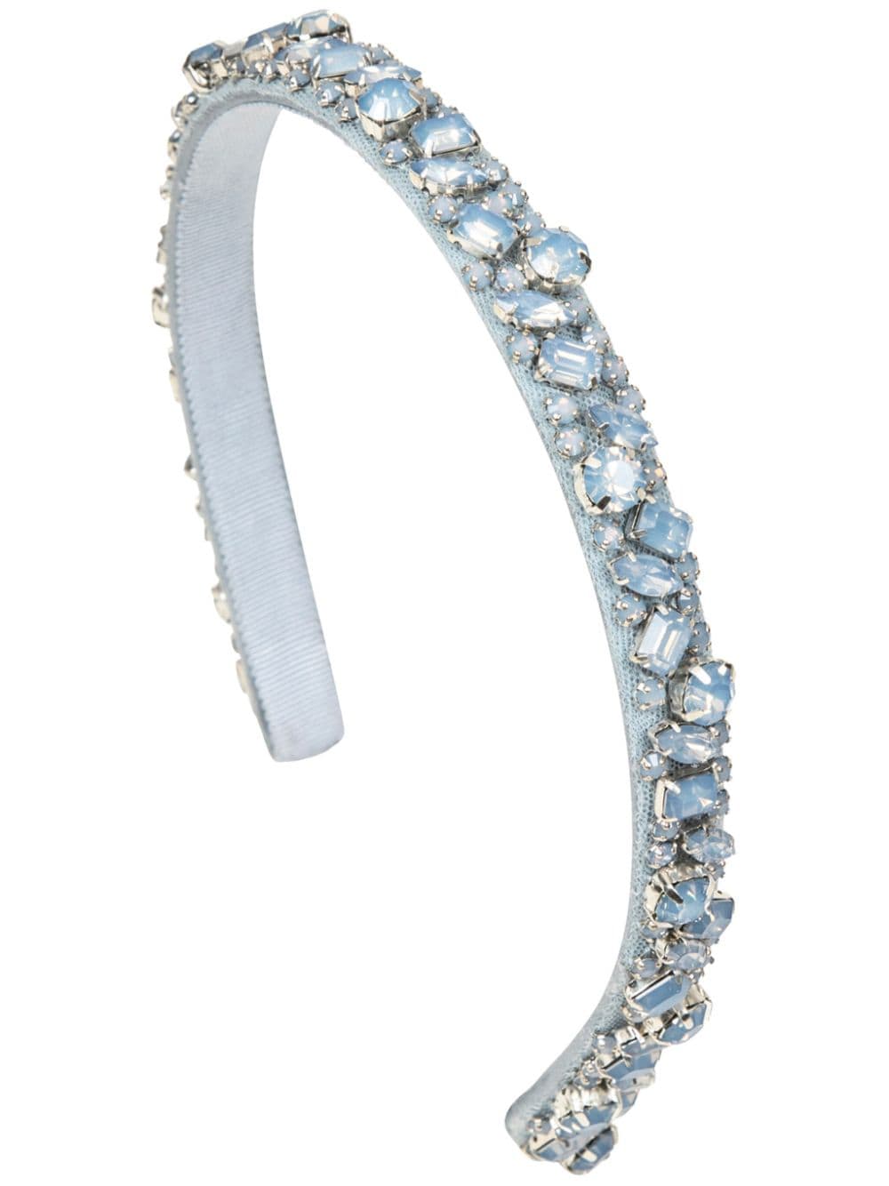 Jennifer Behr Essen crystal-embellished headband - Blue von Jennifer Behr