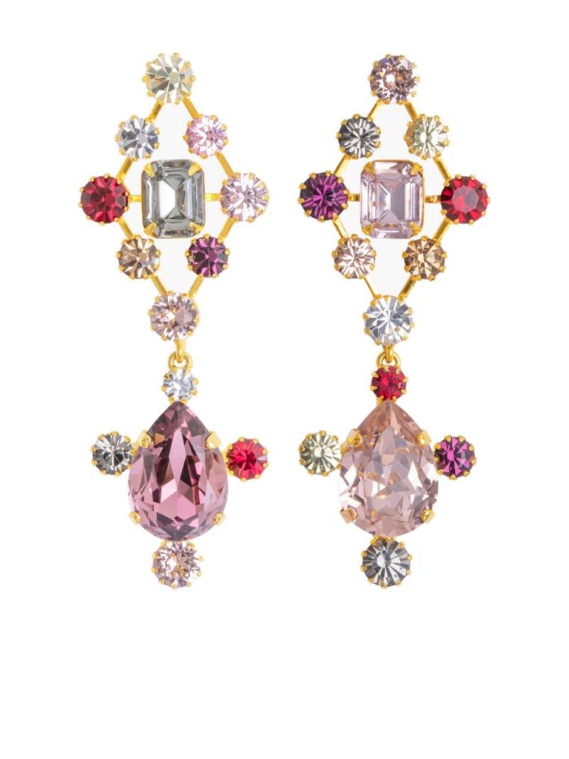 Jennifer Behr Jovanne earrings - Pink von Jennifer Behr