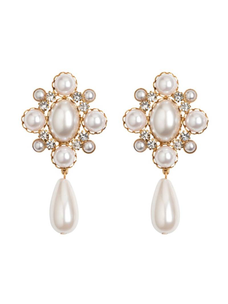 Jennifer Behr Jubilee drop earrings - White von Jennifer Behr