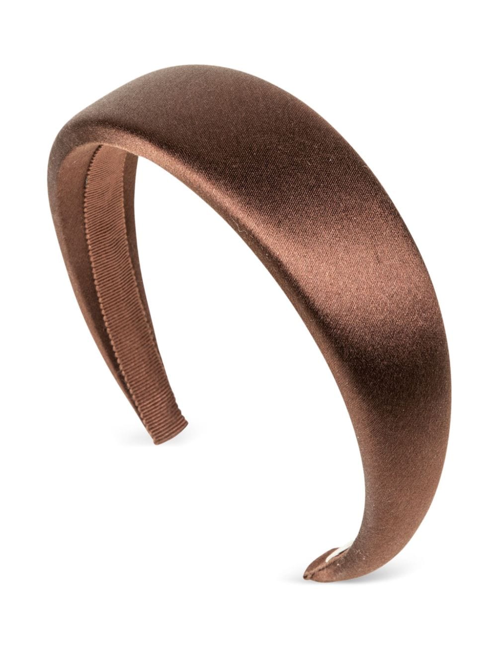 Jennifer Behr Kate silk headband - Brown von Jennifer Behr