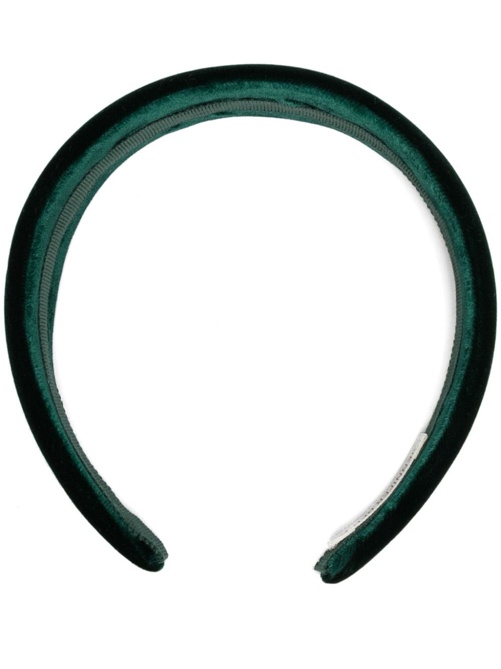 Jennifer Behr Kate velvet headband - Green von Jennifer Behr