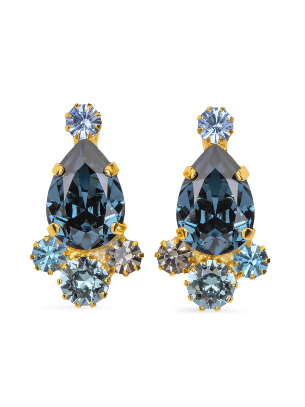 Jennifer Behr Leila earrings - Blue von Jennifer Behr