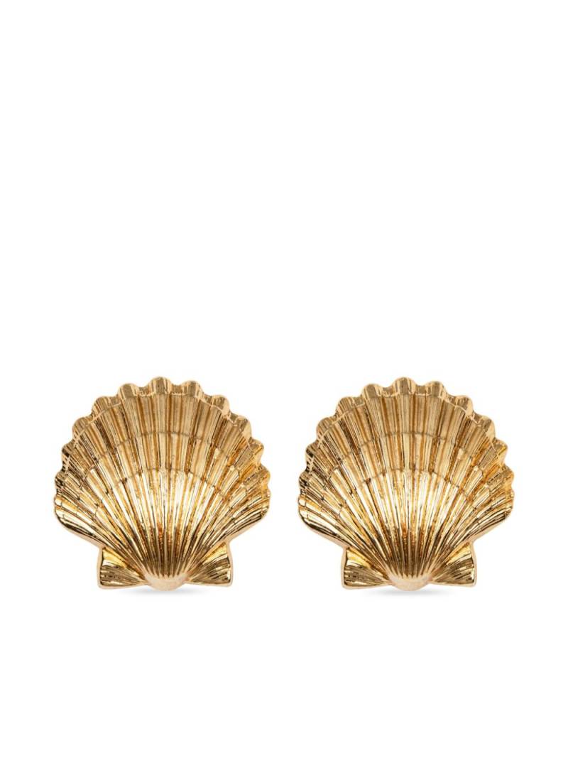 Jennifer Behr Mar shell earrings - Gold von Jennifer Behr