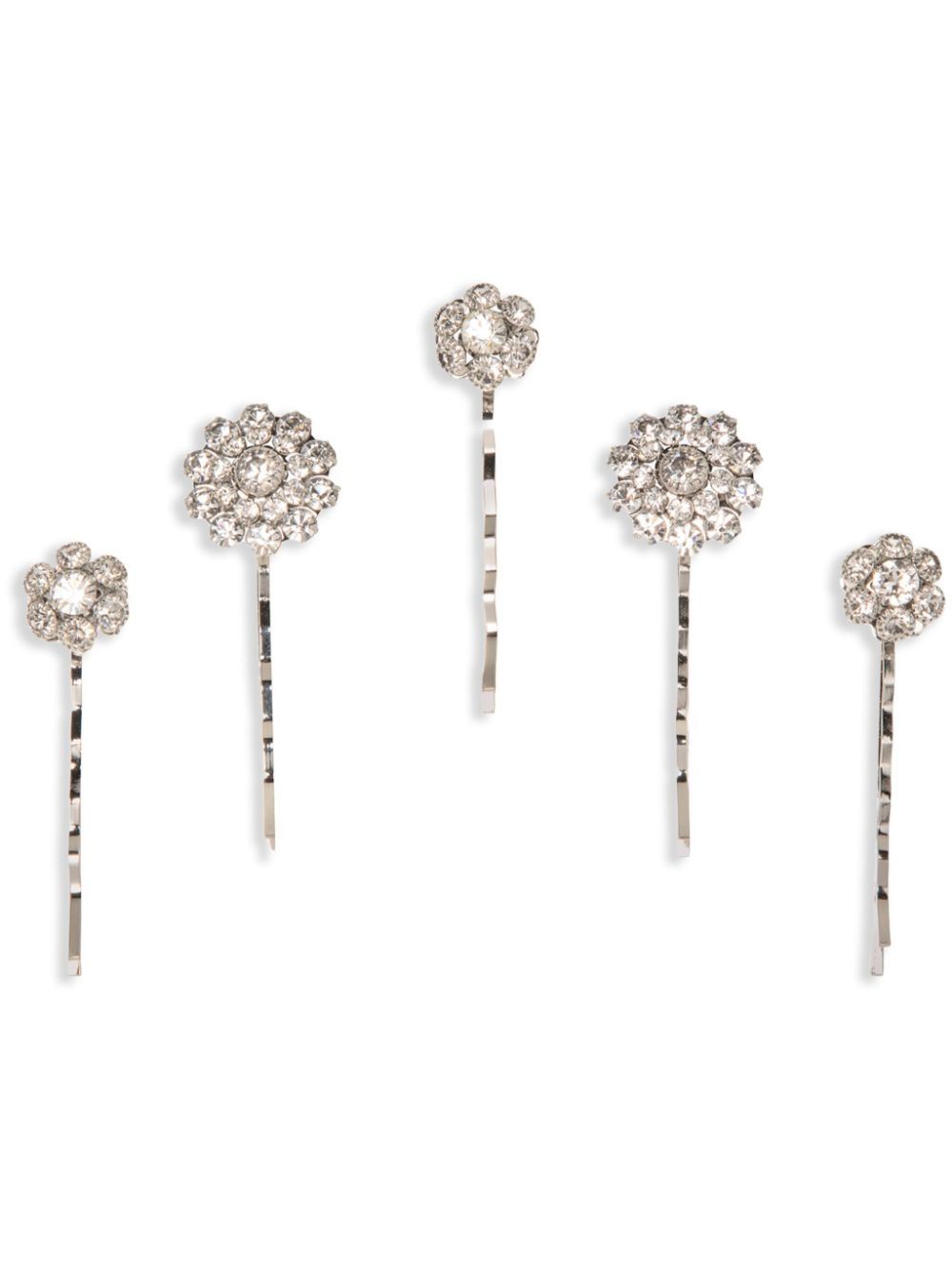 Jennifer Behr Nora bobby pins (set of five) - Silver von Jennifer Behr