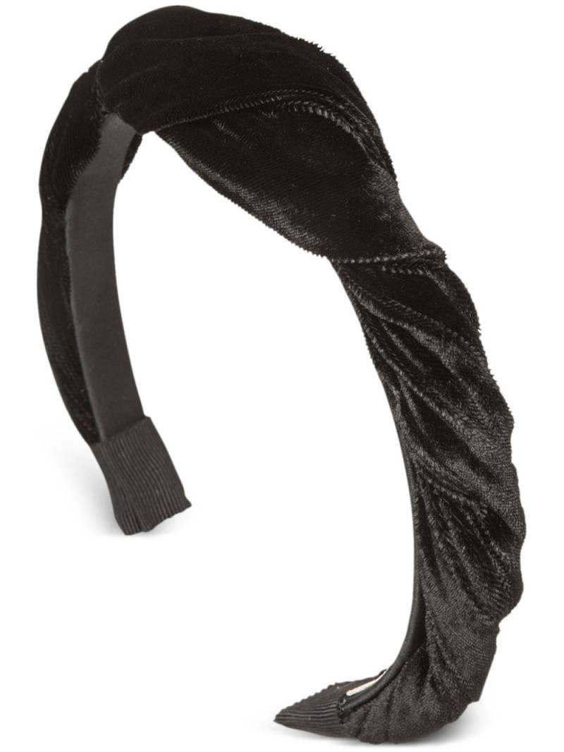 Jennifer Behr Paola headband - Black von Jennifer Behr