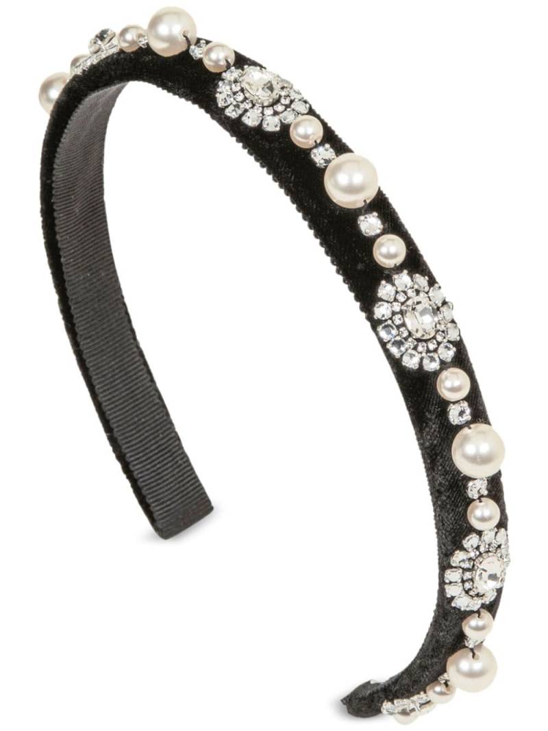 Jennifer Behr Renee headband - Black von Jennifer Behr