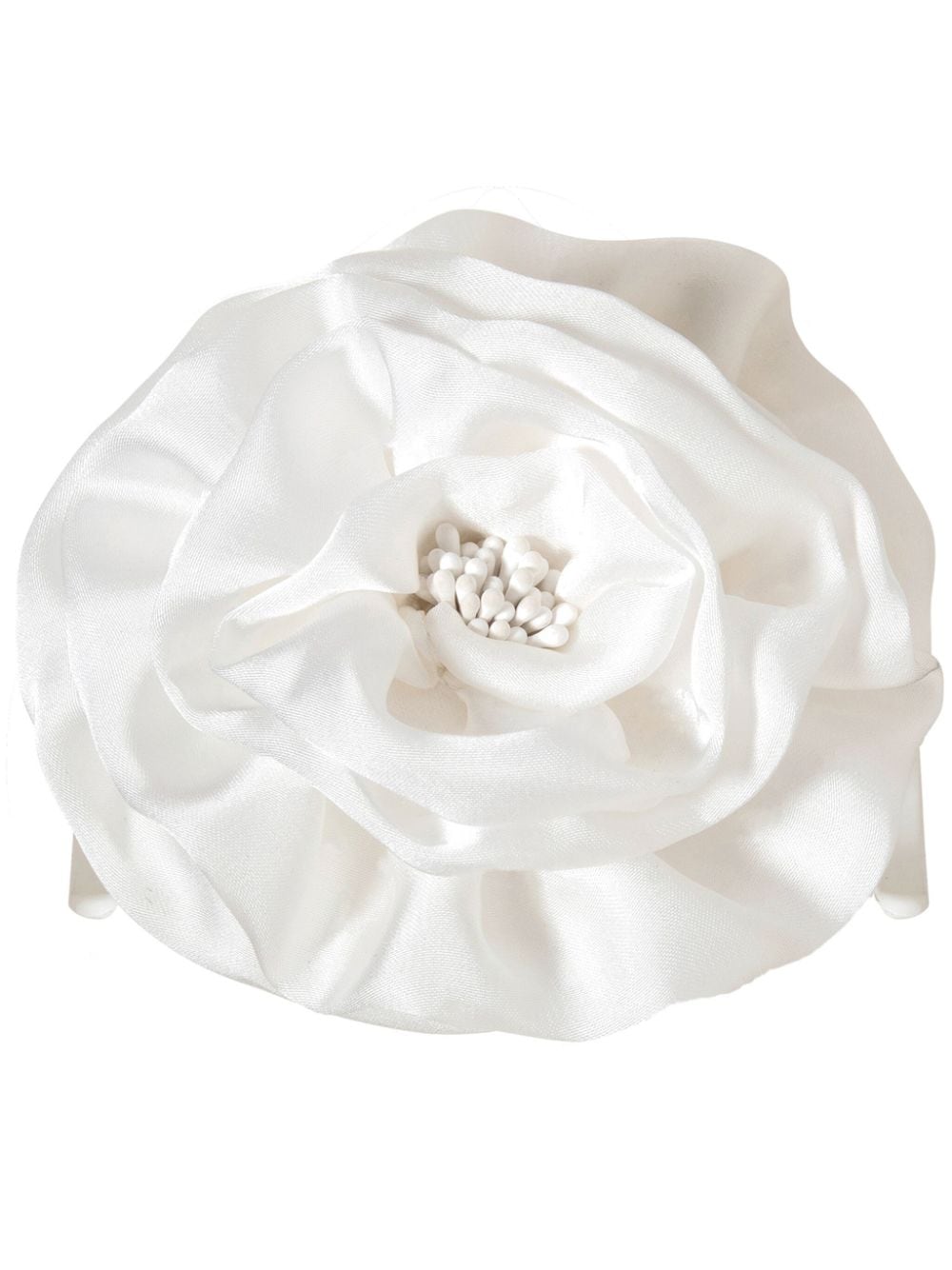 Jennifer Behr Rose Jaw hair clip - White von Jennifer Behr