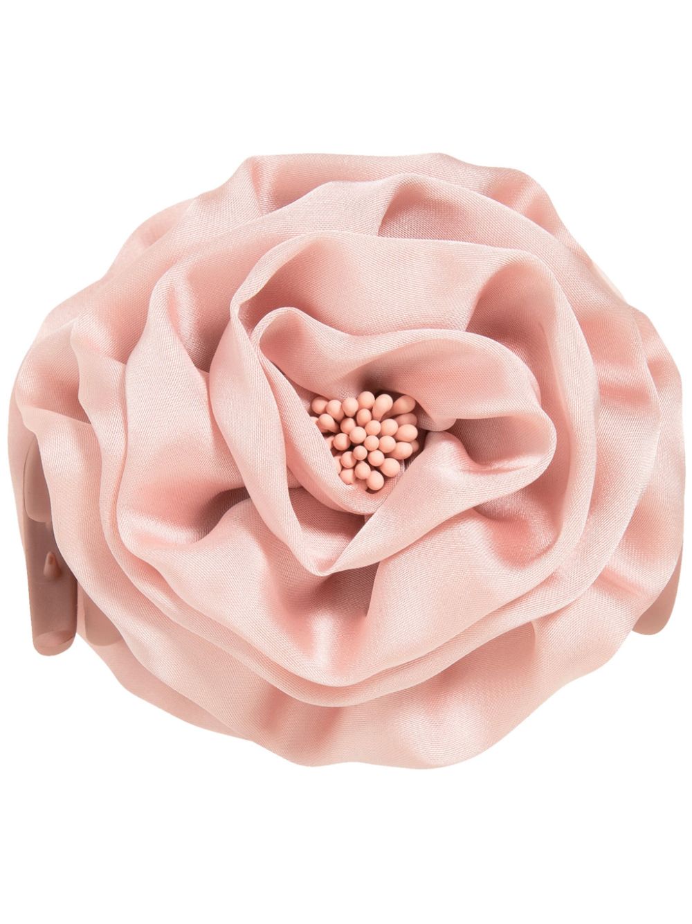 Jennifer Behr Rose floral-appliquéd jaw clip - Pink von Jennifer Behr